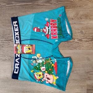 SpongeBob Square Pants Crazy Boxers Size XL